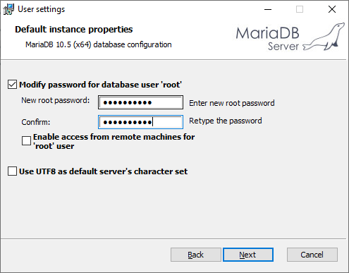 Instalación MariaDB 2